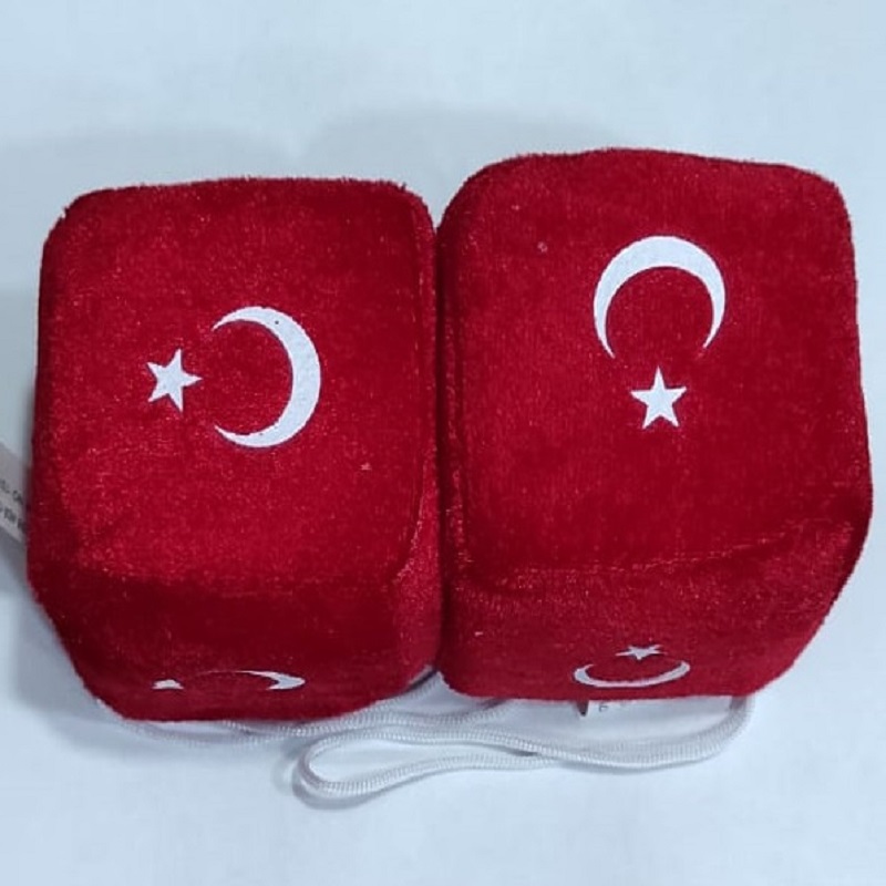 PELUŞ ZAR TÜRK BAYRAKLI 7 CM